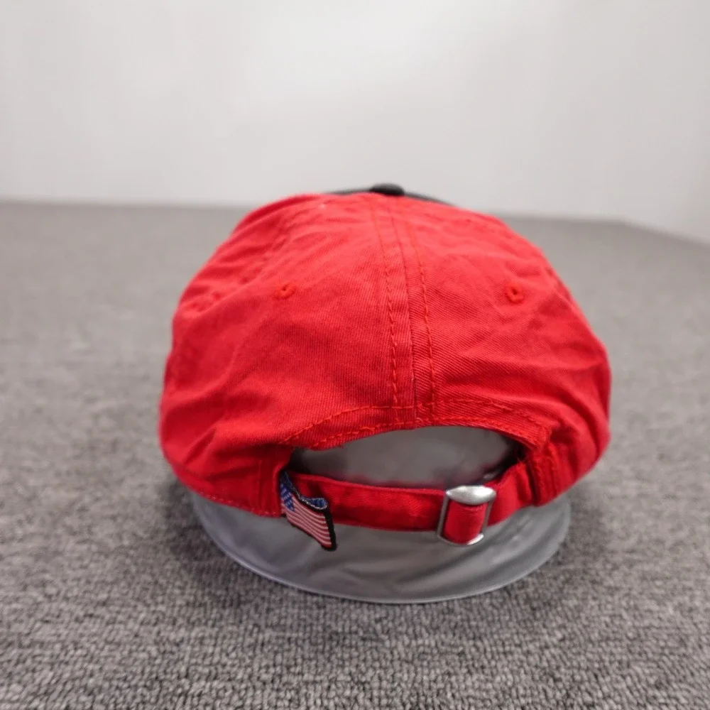 Cobra Honda Hat Cap Strap Back Mens One Size Black Red Racing Logo Baseball
